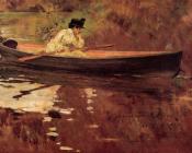 Mrs. Chase in Prospect Park - 威廉·梅里特·查斯